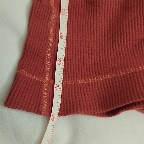 Free People Under The Stars Slim High Rise Thermal Fit & Flare Leggings L NEW - Picture 13 of 17